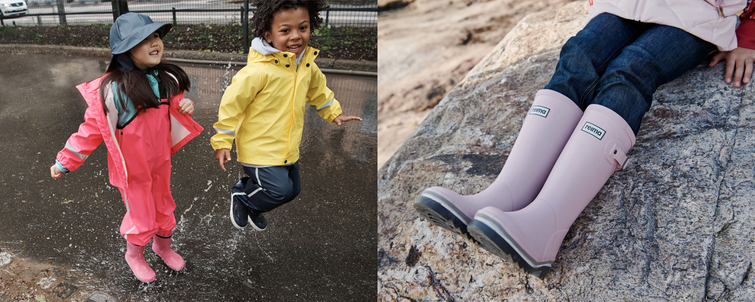 Дитячий одяг та взуття від дощу