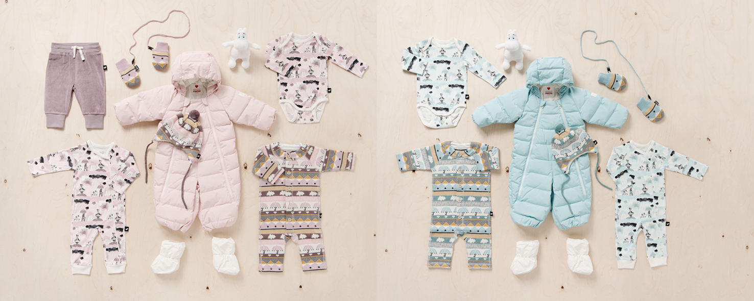 Одежда для новорожденных с муми-троллями