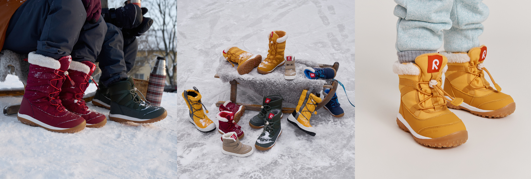 Дитячі зимові черевики та чоботи