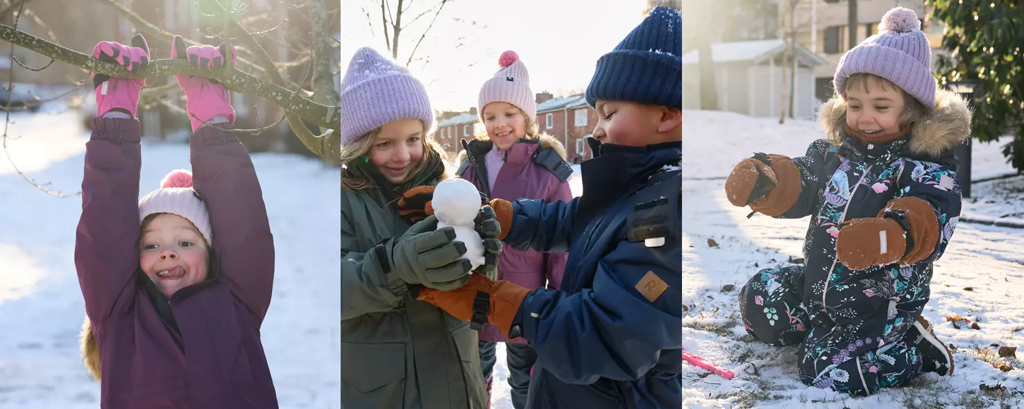 Перчатки и варежки зимние для детей